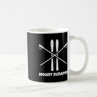 Caneca De Café Esqui Nórdico Descendo Montanha Sunapee New Hampsh