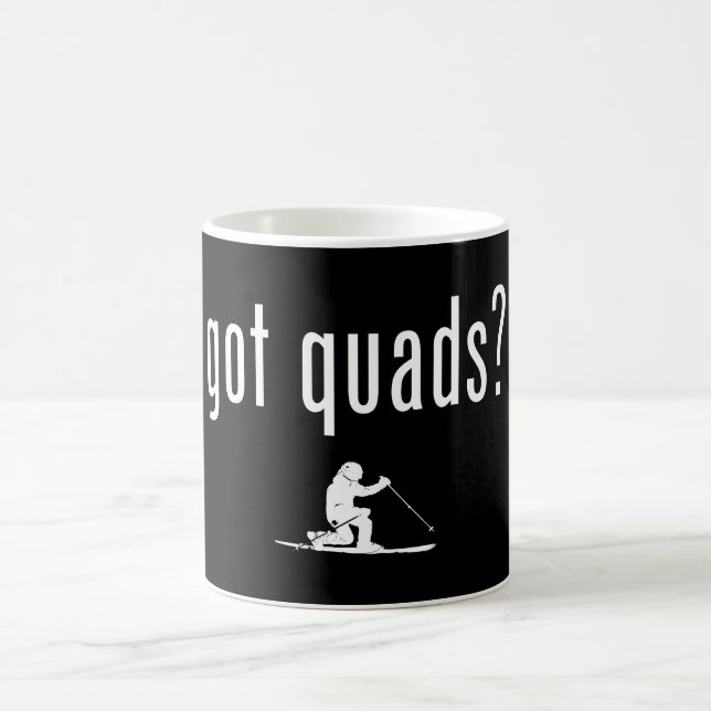 Caneca De Café Esqui Telemark Quads (Centro)