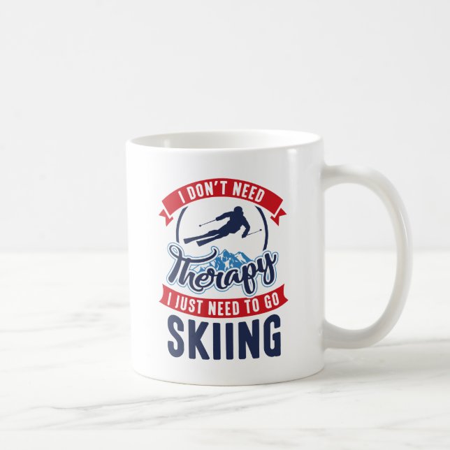 Caneca De Café Esqui Terapêutico (Direita)