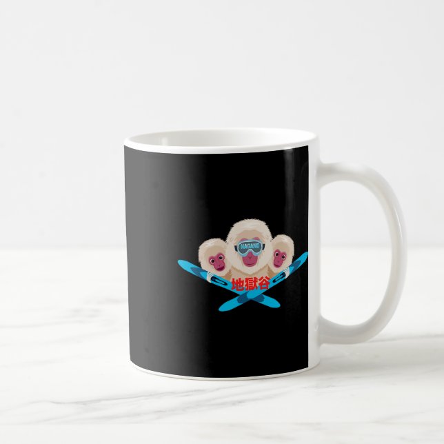 Caneca De Café Esquiador de Nagano (Direita)