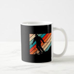 Caneca De Café Esquiando ao pôr do sol Esportes de inverno Esquia