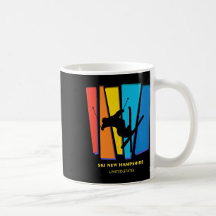 Caneca De Café Esquiar New Hampshire Estados Unidos Esqui Esquiad
