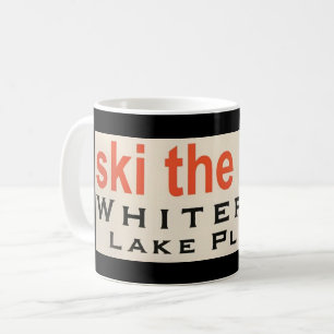 Caneca De Café Esquiar Whiteface Lake Placid