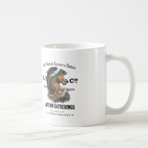 Caneca De Café esquilo da safra moderna