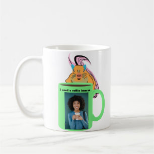 Caneca De Café Esquilo Malvado #346 Café Humano