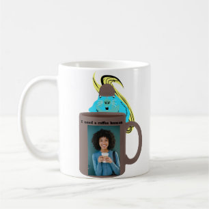 Caneca De Café Esquilo Malvado #467 Café Humano