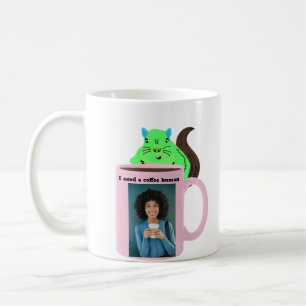 Caneca De Café Esquilo Malvado #498 Café Humano