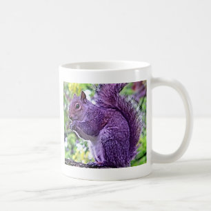 Caneca De Café Esquilo Roxo