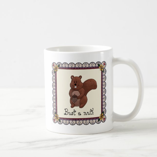 Caneca De Café Esquilo Travesso (Direita)