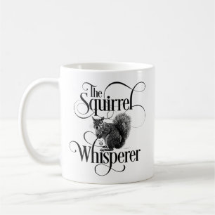 Caneca De Café Esquilo Whisperer - amante engraçado de esquilo