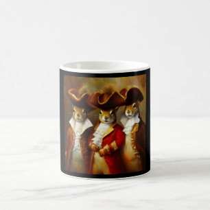 Caneca De Café Esquilos Três Mosqueteiros