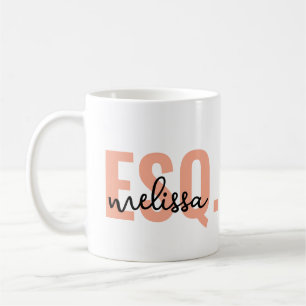 Caneca De Café Esquire Mug Personalizado Esquire Est ・ Estudos de
