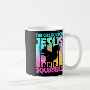 Caneca De Café Essa Garota Funciona Com Jesus E Amantes Engraçado