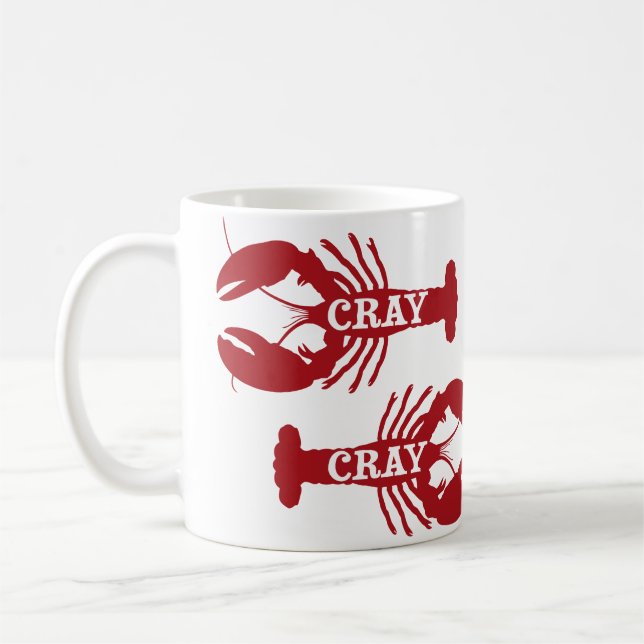 Caneca De Café Essa lagosta de Cray Cray crustácea (Esquerda)