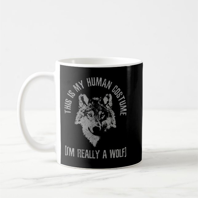 Caneca De Café Esse É Meu Disfarce de Humano Na Verdade Eu Sou Um (Esquerda)