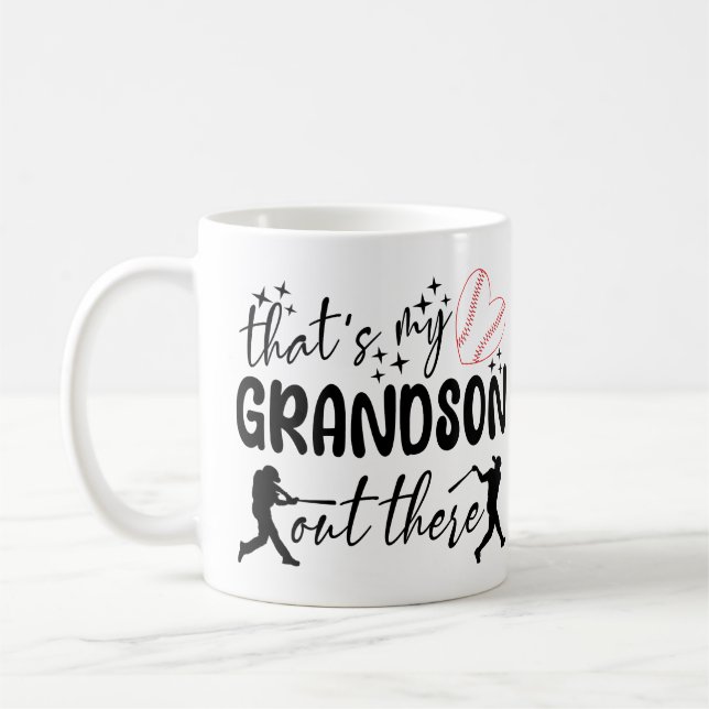 Caneca De Café Esse é meu neto lá fora Frases engraçadas da avó (Esquerda)