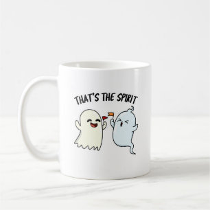 Caneca De Café Esse é o Espírito Cute Halloween Ghost Pun
