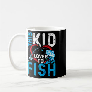 Caneca De Café Esse Garoto Ama Pescar Meninos Pescadores