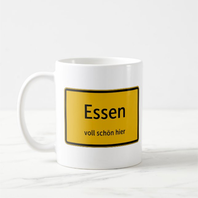 Caneca De Café Essen Tasse Kaffeetasse Teetasse (Esquerda)