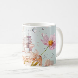 Caneca De Café Essência Floral Perfume