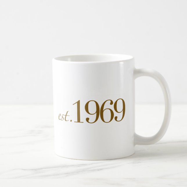 Caneca De Café Est 1969 (Direita)