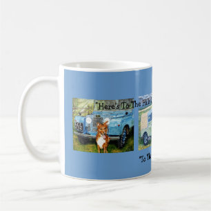 Caneca De Café "Está aqui às colinas & aos vales do campo "