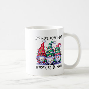 Caneca De Café Está bem, estamos bem. Está tudo bem, Teac Gnomo.