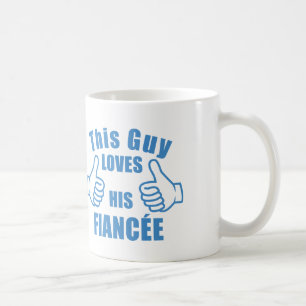 Caneca De Café Esta cara ama o GIF dos seus namorados do copo da
