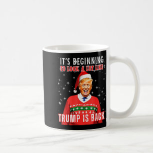 Caneca De Café Está começando a parecer muito que Trump está de v