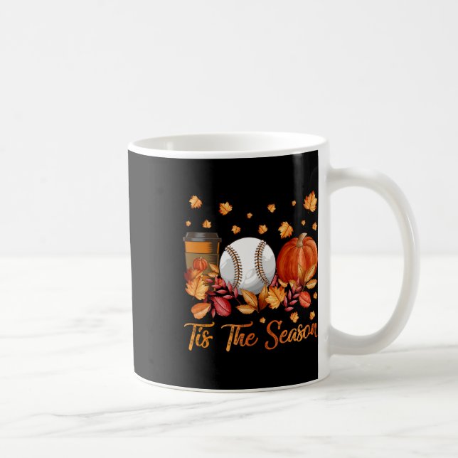 Caneca De Café Esta É A Época De Bysebyll Pumpkin Outono Obrigado (Direita)