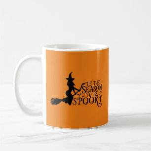Caneca De Café Esta É A Época De Ser Uma Bruxa Louca, Uma Mug De