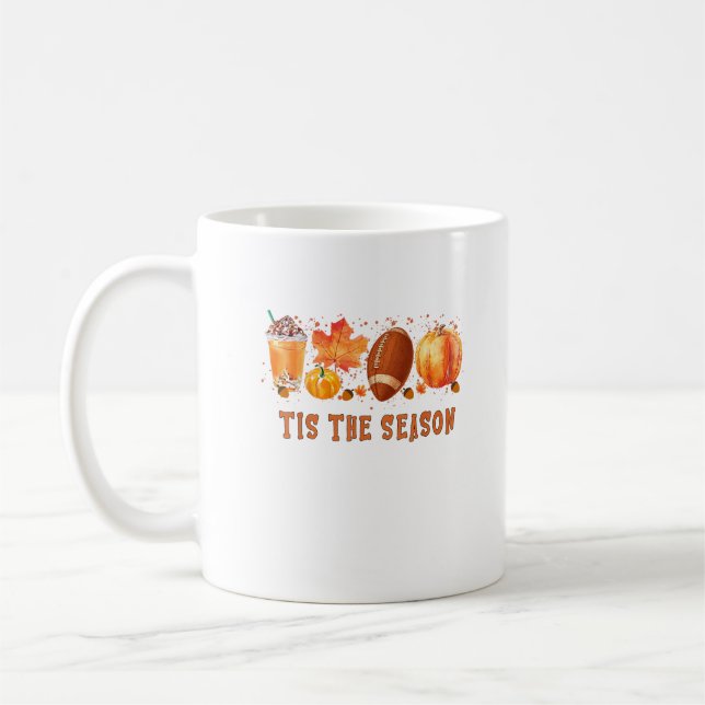 Caneca De Café Esta É A Época Do Medo-Pau No Fall Do Halloween (Esquerda)