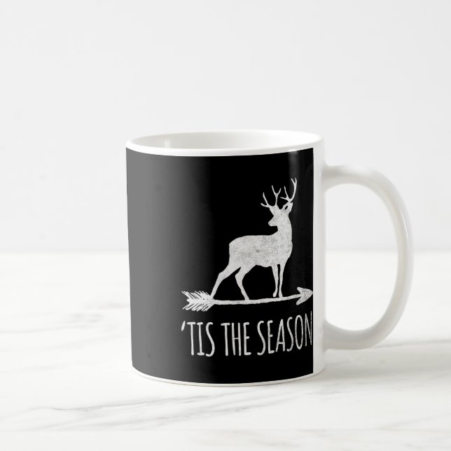 Caneca De Café Esta É A Época Engraçada Caça Ao Arco (Direita)