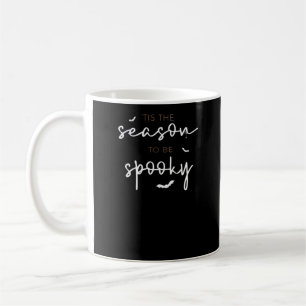 Caneca De Café Esta É A Época Para Ser Spooky Halloween Retro