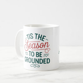 Caneca De Café 'Esta é a estação a ser criada' - personalizável
