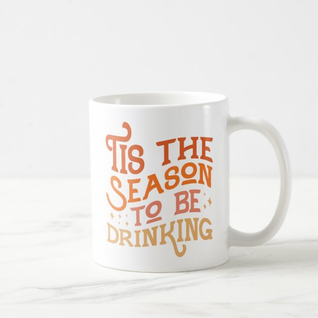 Caneca De Café Esta é a estação para ser Design de Feriado Engraç (Direita)