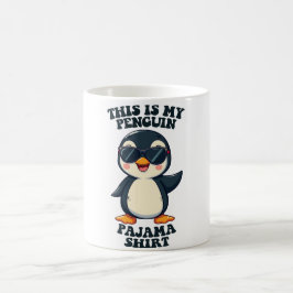 Caneca De Café Esta É A Minha Camisa Do Pinguim