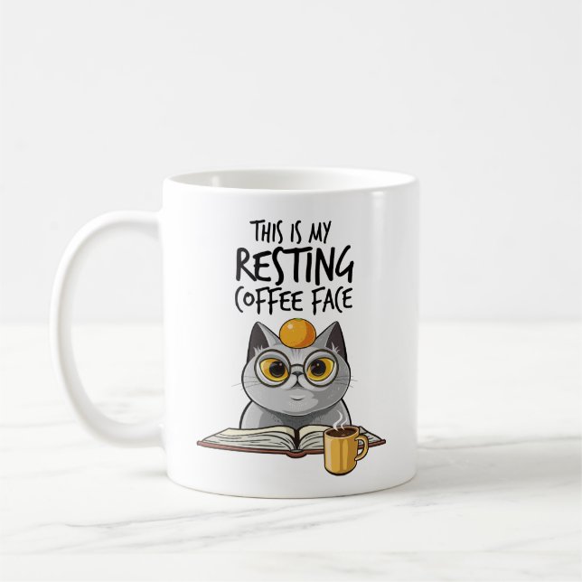 Caneca De Café Esta É A Minha Cara De Café (Esquerda)