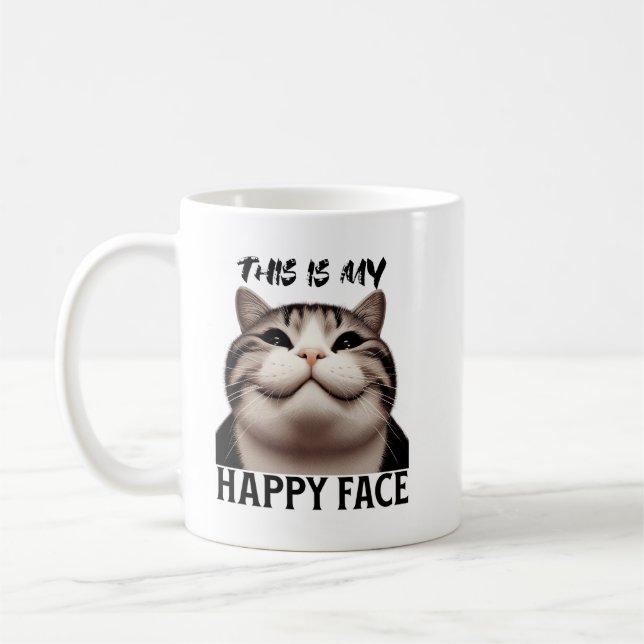 Caneca De Café Esta é a minha cara feliz (Esquerda)