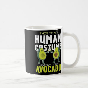 Caneca De Café Esta É A Minha Costume Humana Avocado