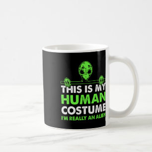 Caneca De Café Esta é a minha fantasia humana. Sou mesmo uma dive