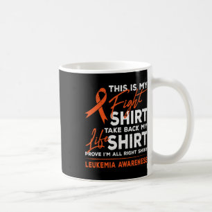 Caneca De Café Esta É A Minha Luta Contra A Sensibilização Do Can