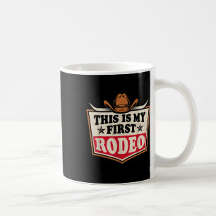 Caneca De Café Esta É A Minha Primeira Vovó Rodeo Cowboy Que Home