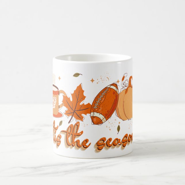 Caneca De Café Esta é a queda do campeonato de futebol (Centro)