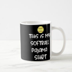 Caneca De Café Esta é Minha Camisa de Pajama Softll Para Jogadore