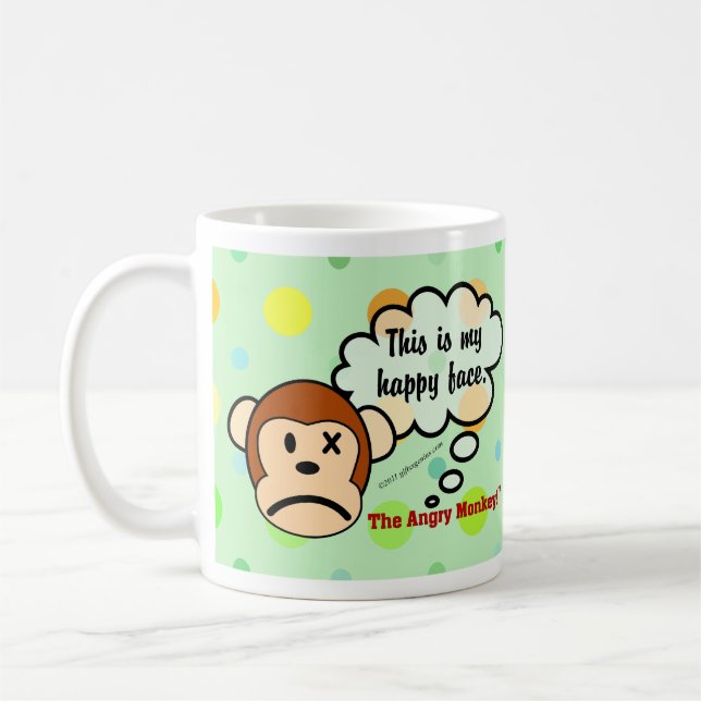Caneca De Café Esta é minha cara feliz (Esquerda)