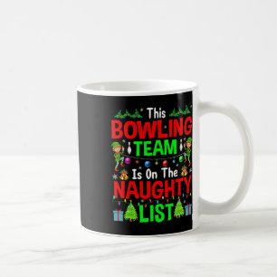 Caneca De Café Esta Equipe de Boliche Na Lista Travessa Presentes