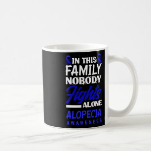Caneca De Café Esta Família Ninguém Luta Sozinha Pela Consciência