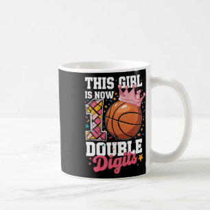 Caneca De Café Esta Garota Agora Com 10 Dígitos Duplos Esboço 10