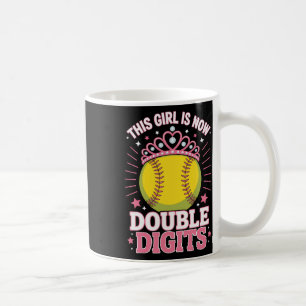 Caneca De Café Esta Garota Agora é 10 Campeã Softll de Dois Dígit